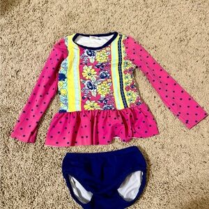 Ricrac and ruffles swim